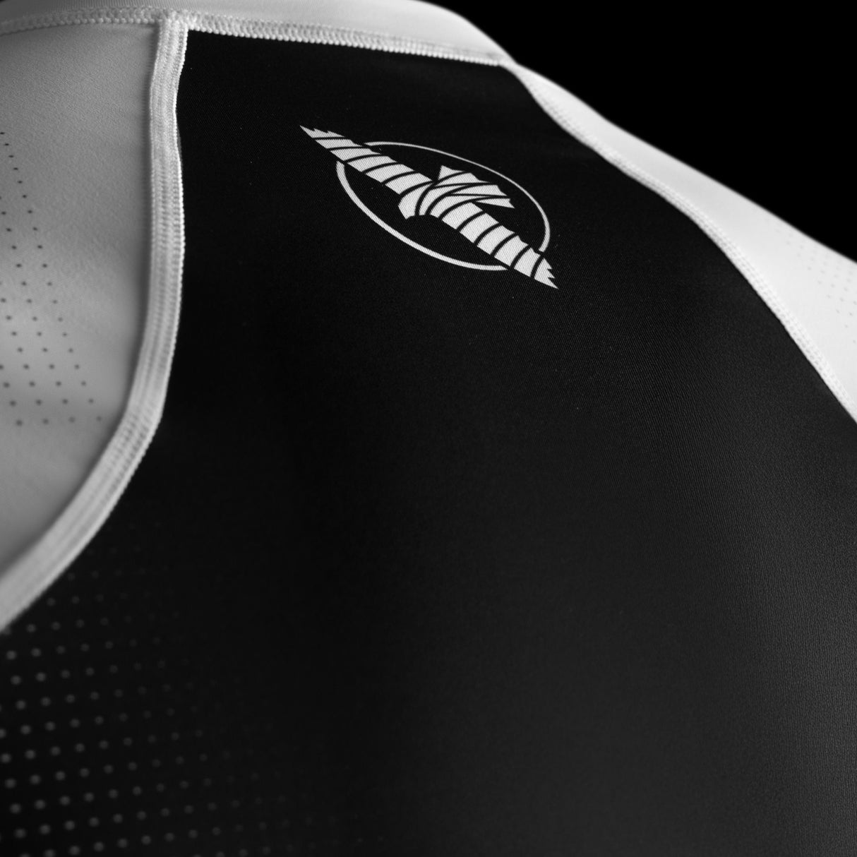 Hayabusa Rashguard Pro Ranked Korte Mouwen - Wit