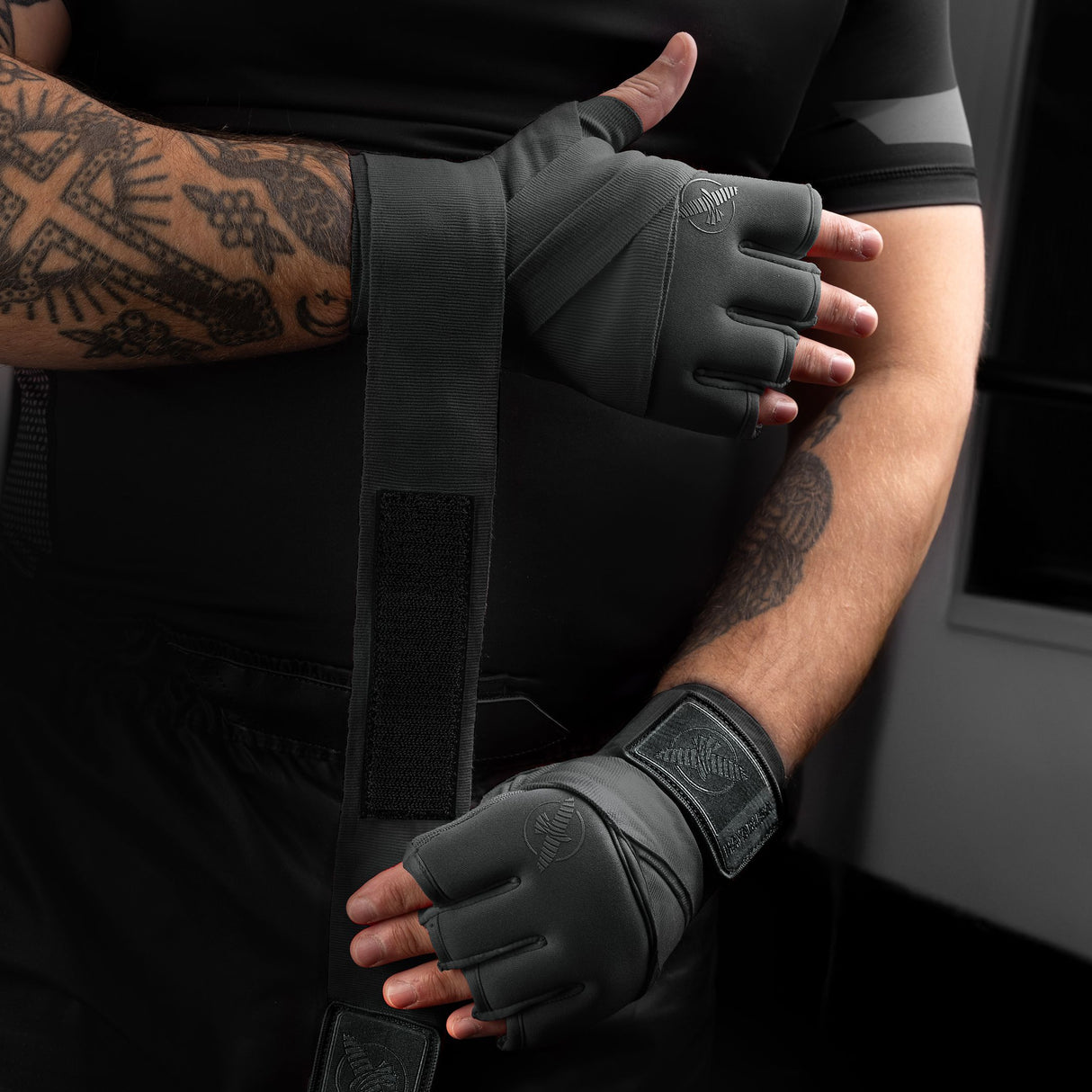 Hayabusa Handwraps Knuckle Guard - Grijs