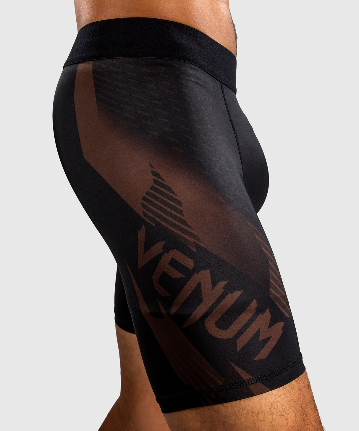 Venum No-Gi 6.0 Compressieshort - Zwart/Bruin