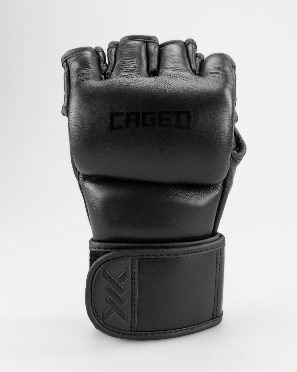 Caged MMA Handschoenen 'X' Series - Zwart/Zwart