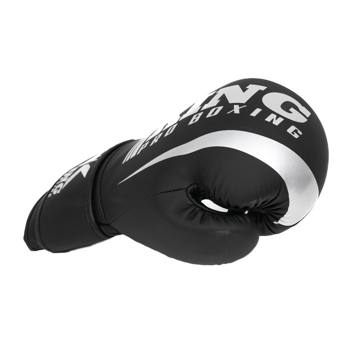 King Pro Boxing Bokshandschoenen Revo - Zwart/Zilver