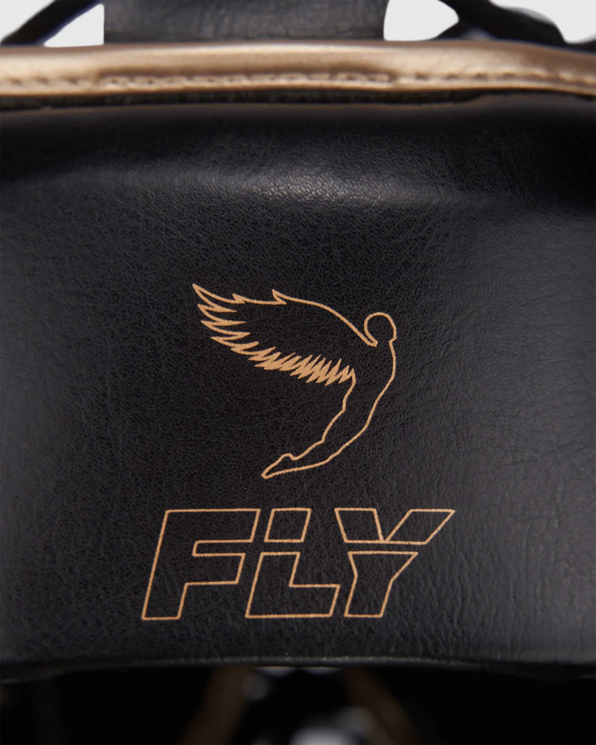 Fly Hoofdbeschermer Knight X - Zwart/Goud