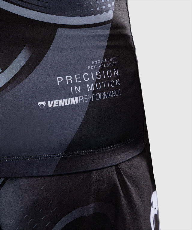 Rashguard Venum Crimson Viper 2.0 Krátké rukávy – Černá/Šedá
