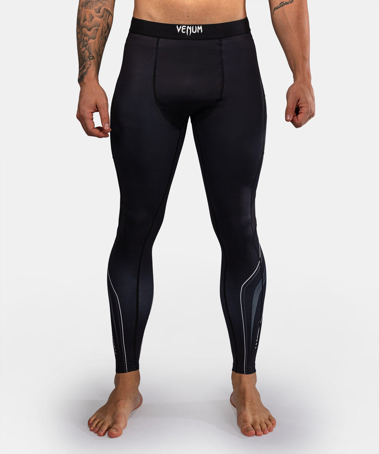 Venum Compressiebroek Streamline - Zwart/Wit