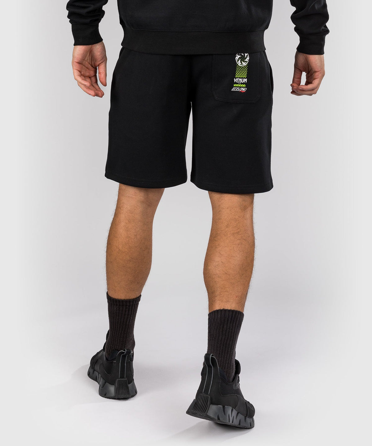 Venum x Bud Racing Shorts - Zwart/Wit/Limoengroen