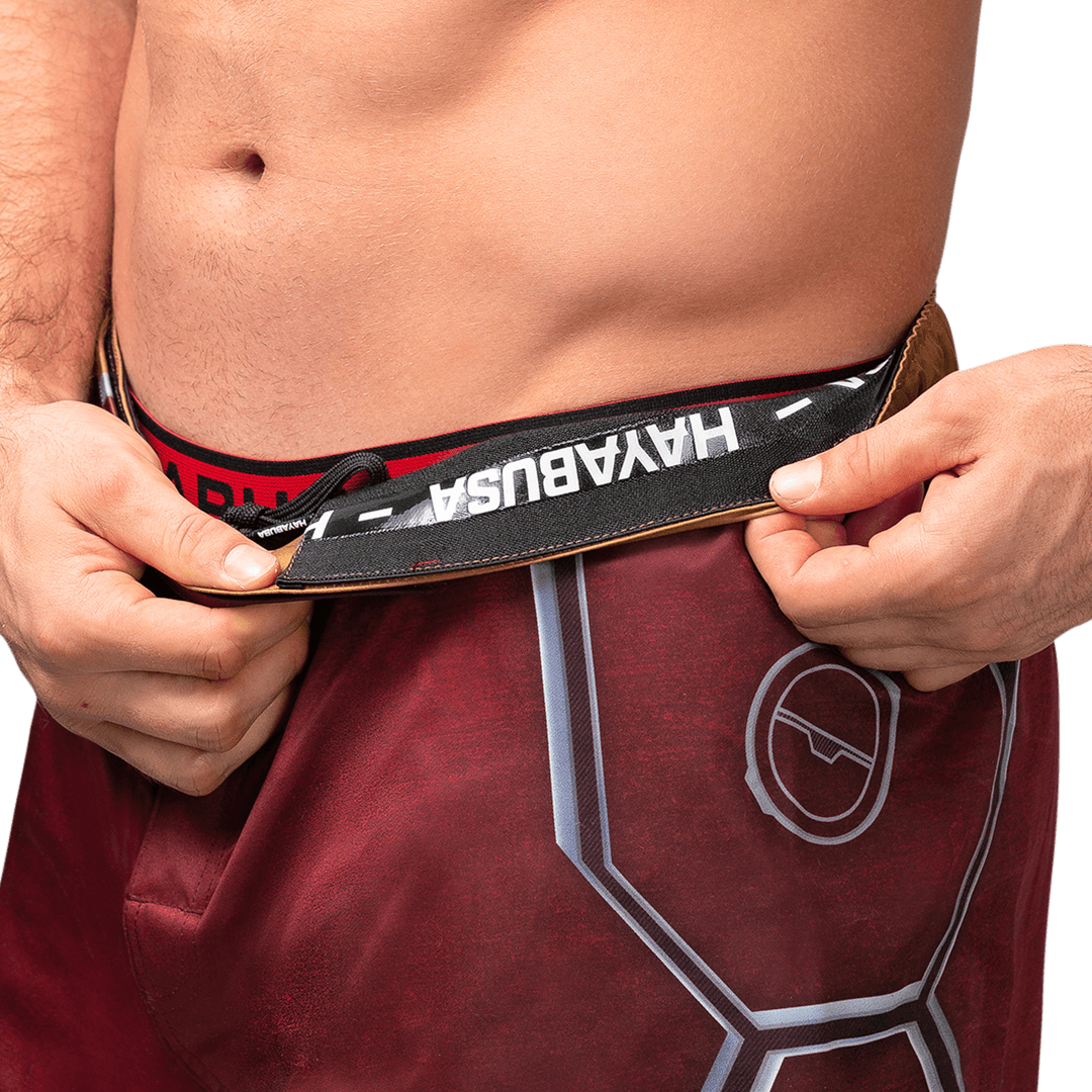 Marvel MMA Shorts Iron Man - Rood