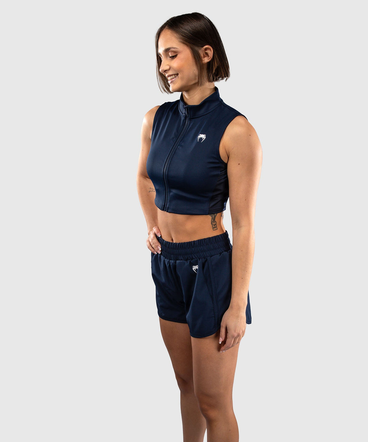 Venum Crop Top Sculpt Shape - Marineblauw