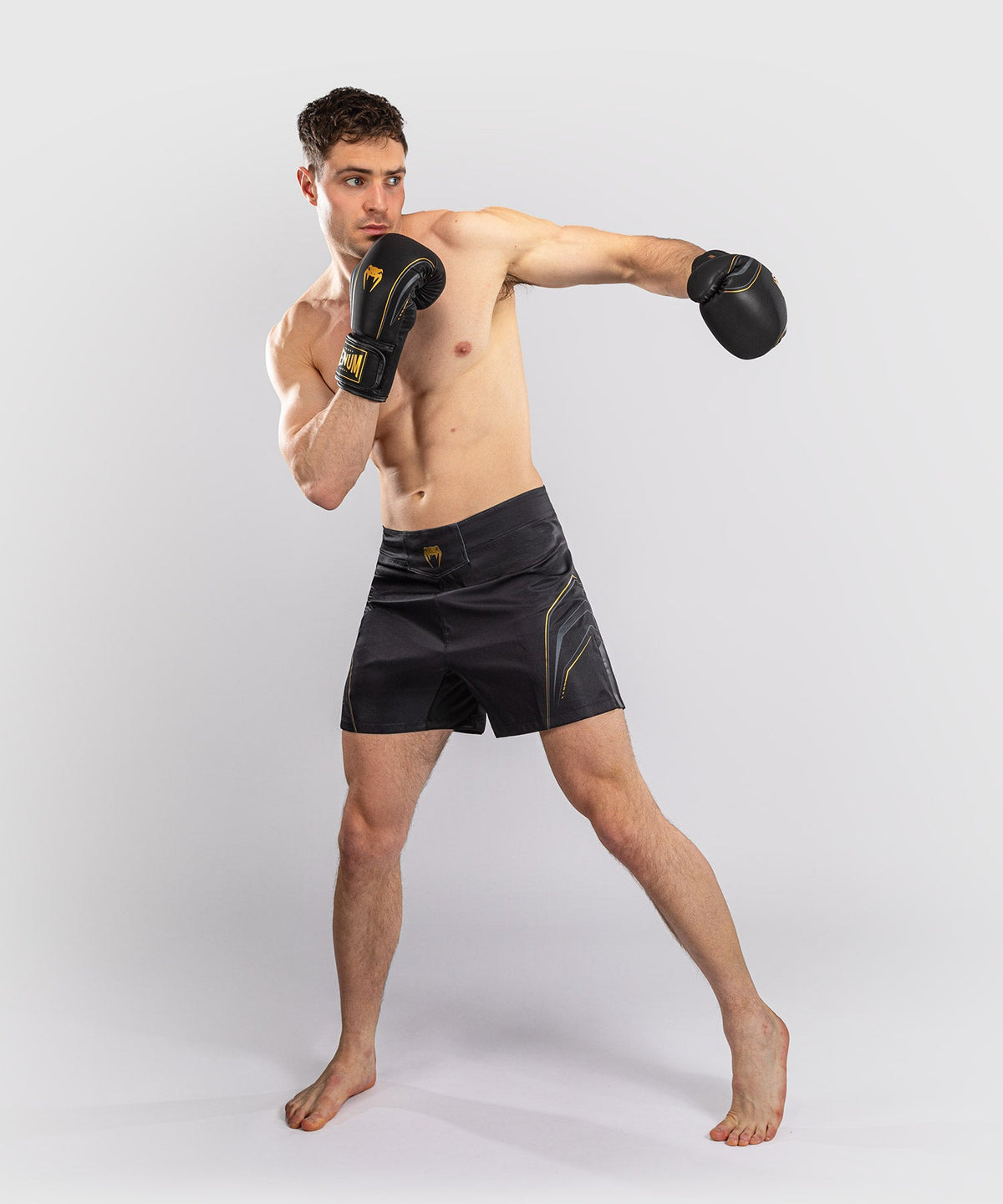 Venum MMA Shorts Streamline - Zwart/Goud