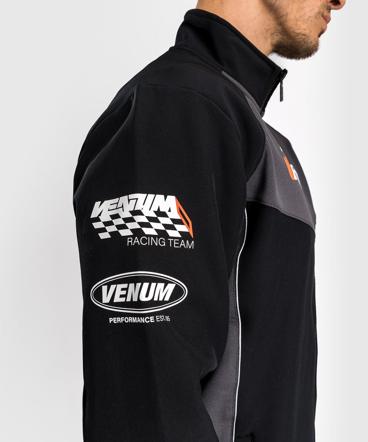 Venum Motorsport Softshell Jas - Zwart
