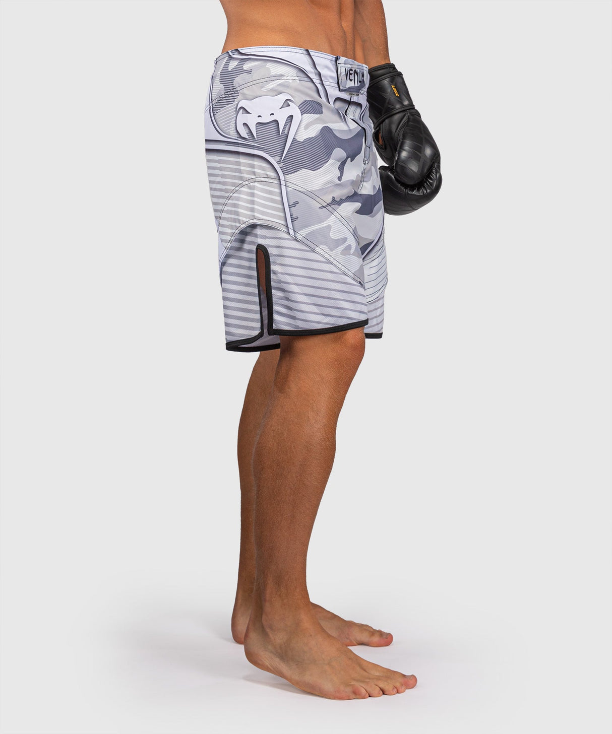 Venum MMA Shorts Camo Hero - Wit/Lichtgrijs