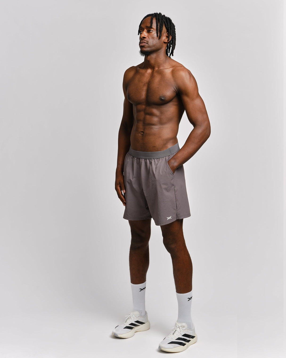 Caged Training Shorts Essential - Grijs