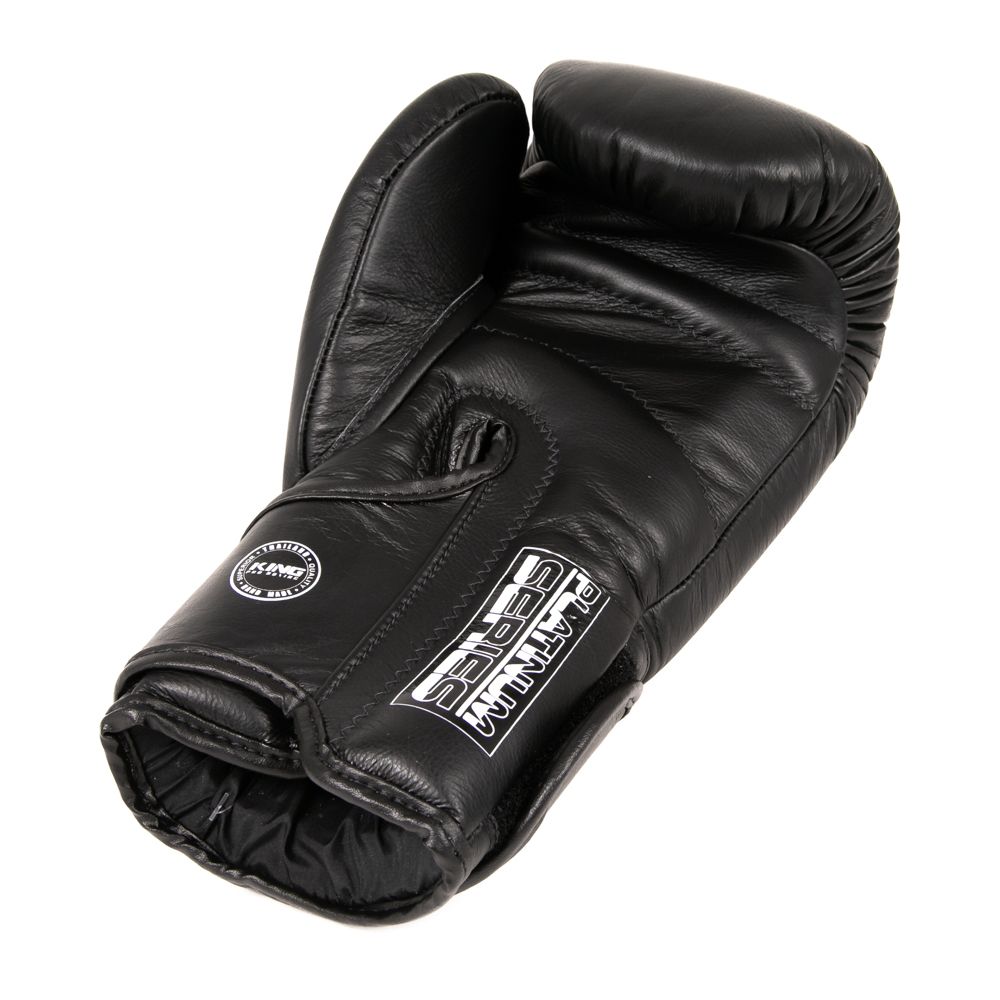 King Pro Boxing Bokshandschoenen Platinum - Zwart/Grijs