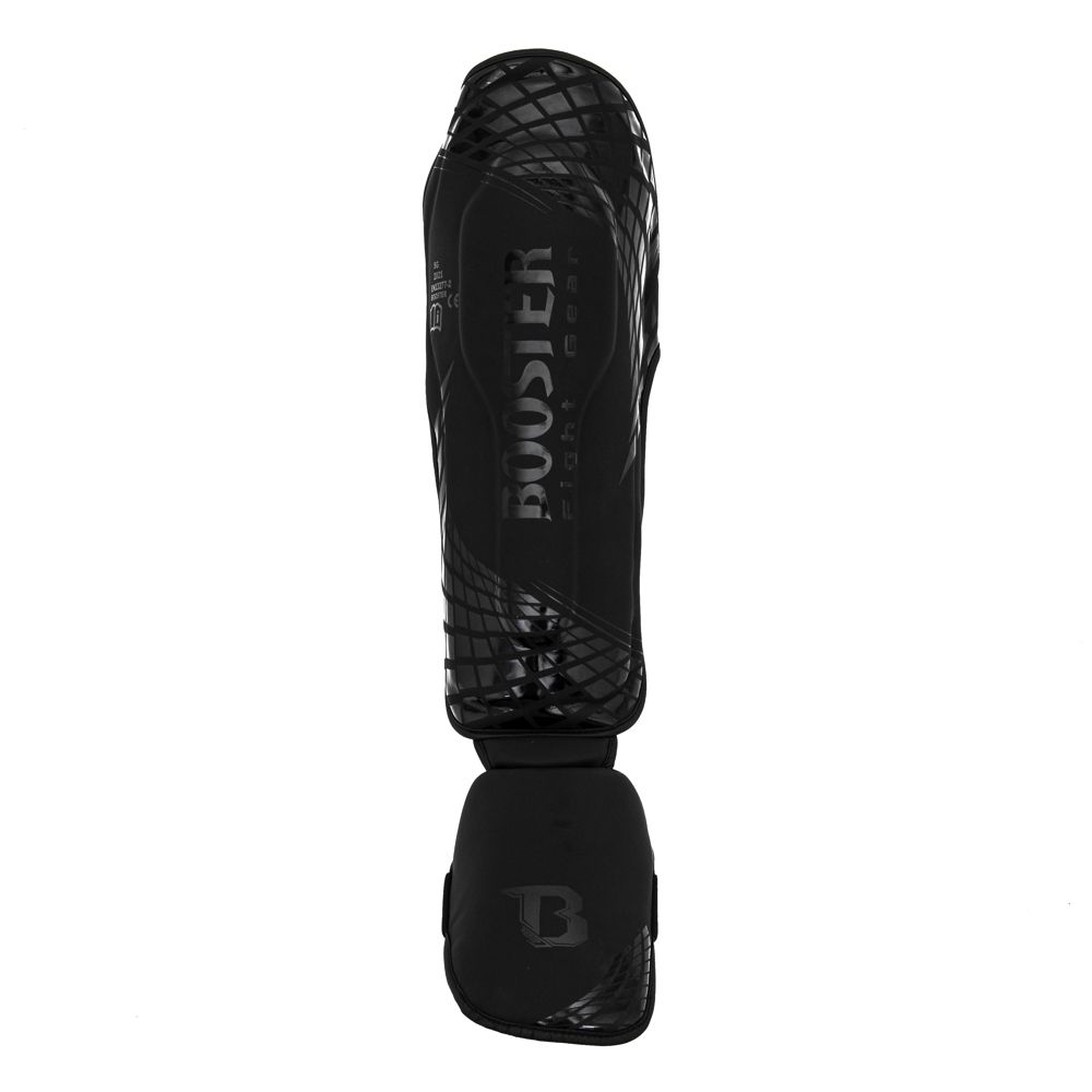 Booster Kickboks Scheenbeschermers BFG Cube - Zwart/Zwart