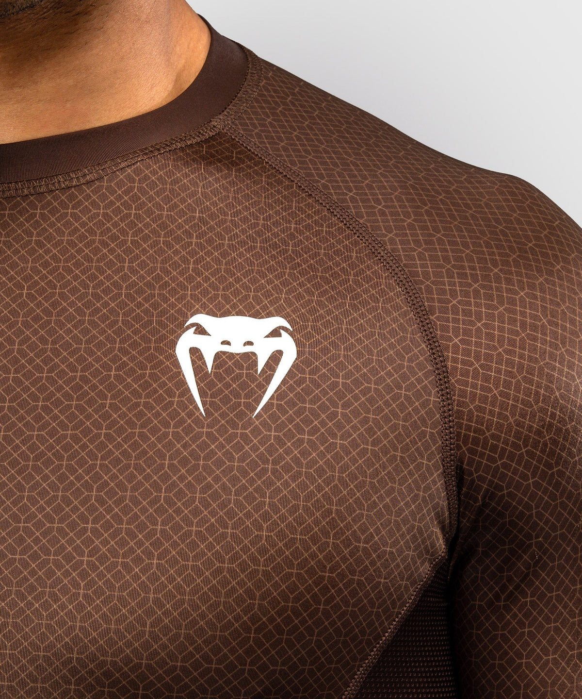Venum Rashguard x Roger Gracie Academy - Donkerbruin