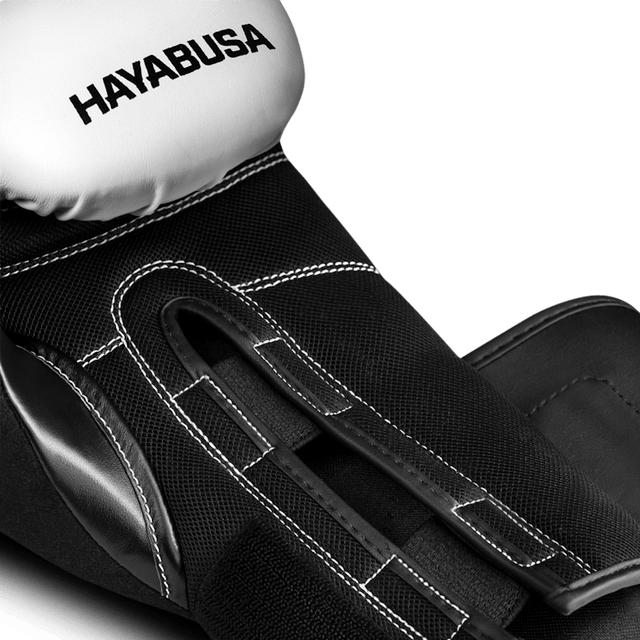 Hayabusa Boxhandschuhe S4 – Weiß/Schwarz
