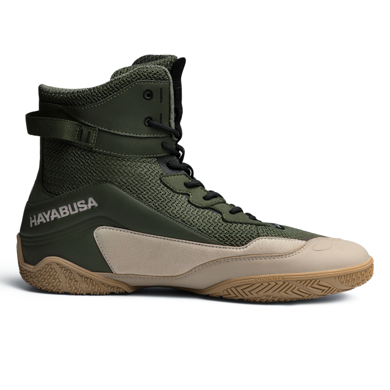 Hayabusa Boksschoenen Talon - Kaki Groen/Beige