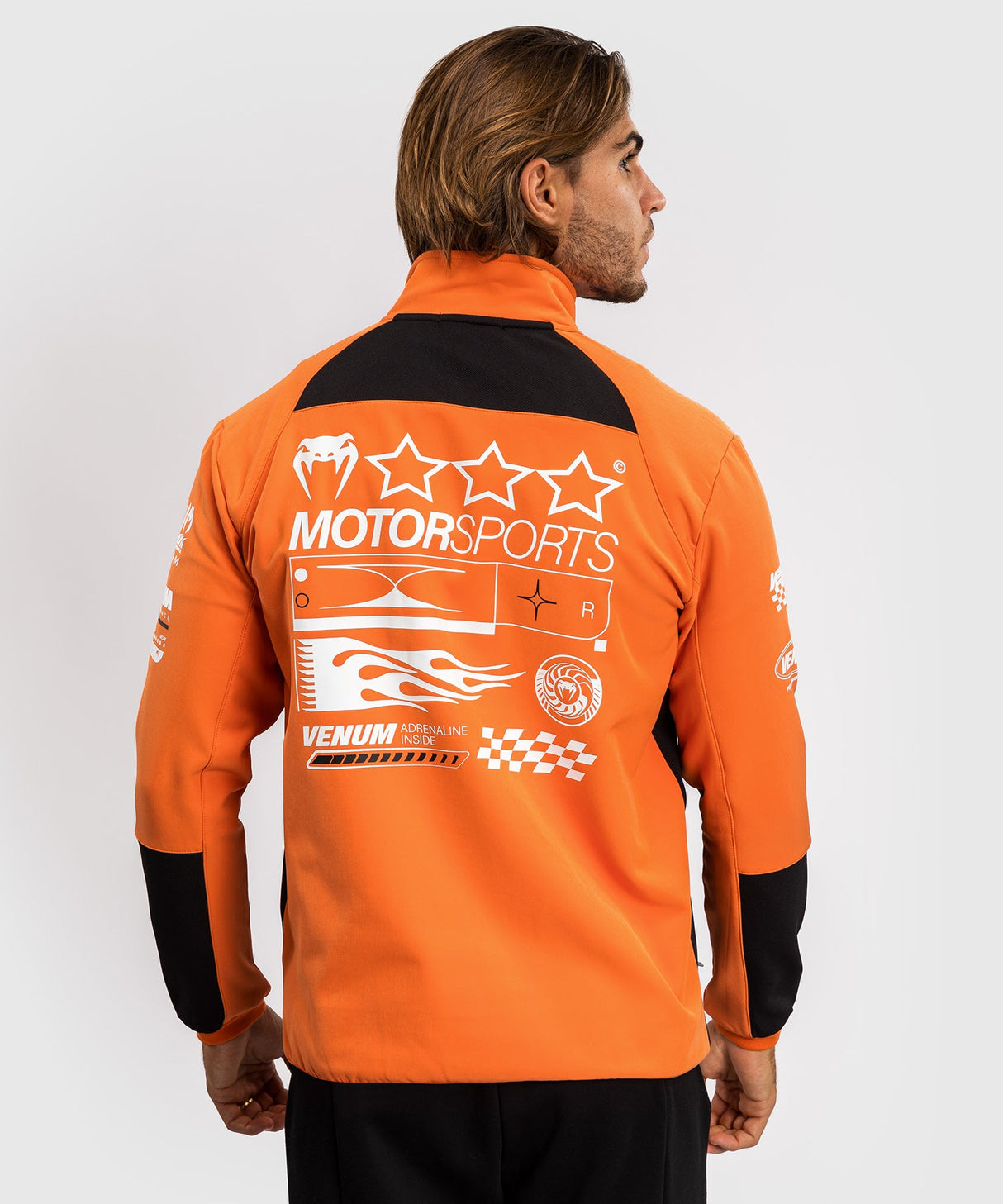 Venum Motorsport Softshell Jas - Oranje