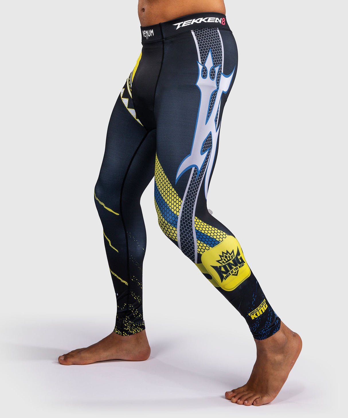Venum Spats TEKKEN 8 King Zwart/Geel