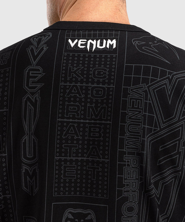 Camiseta Venum Karate Combat – Negro/Gris