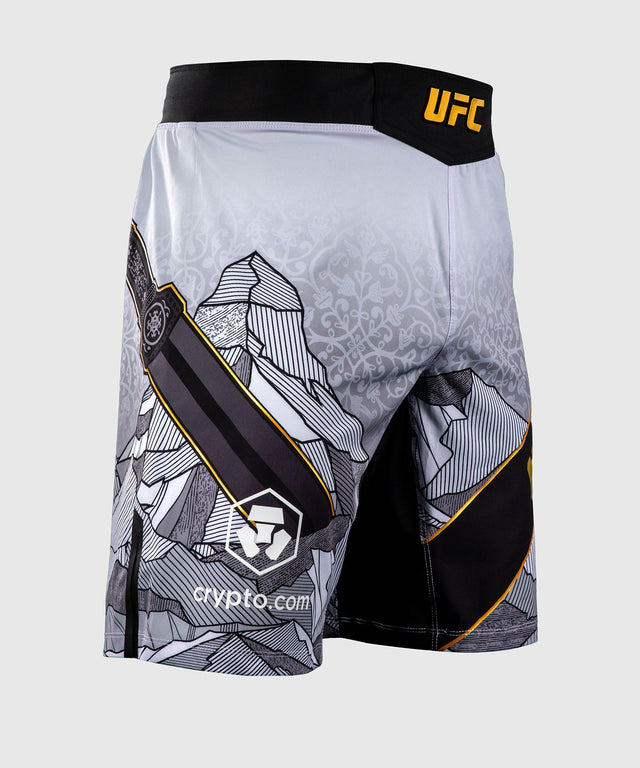 MMA trenky Venum UFC Islam Makhachev – Bílé/Černé