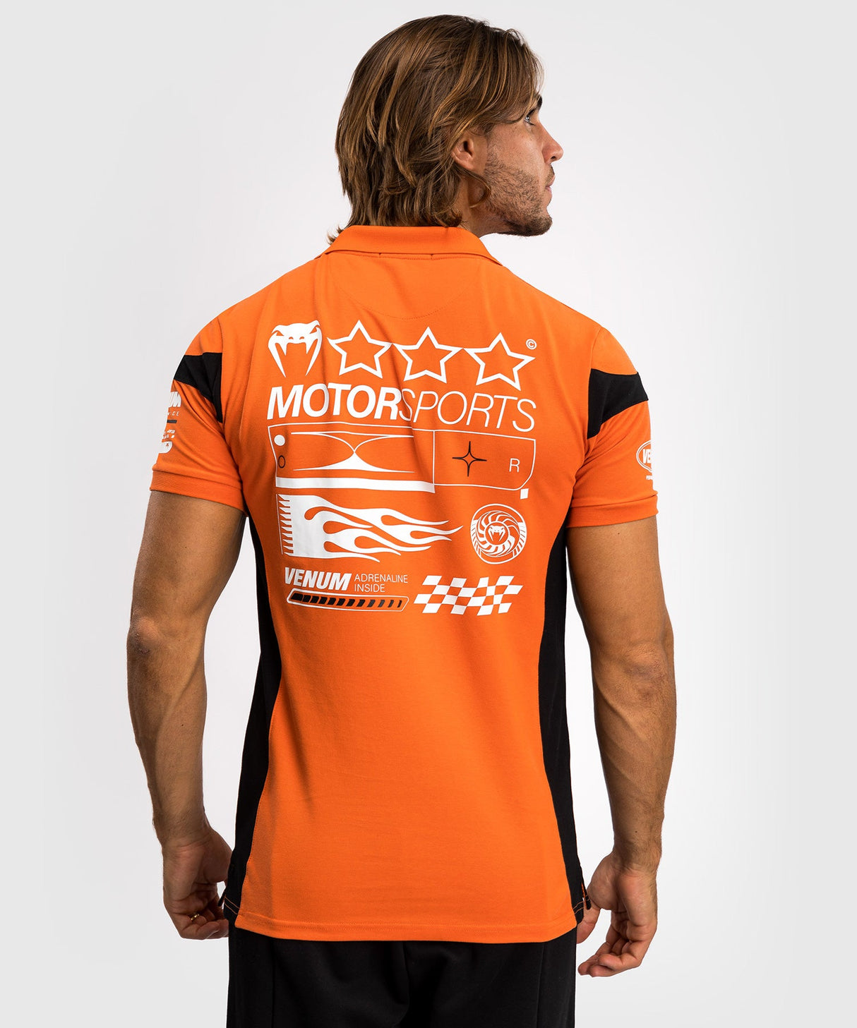 Venum Motorsport Polo - Tangerine