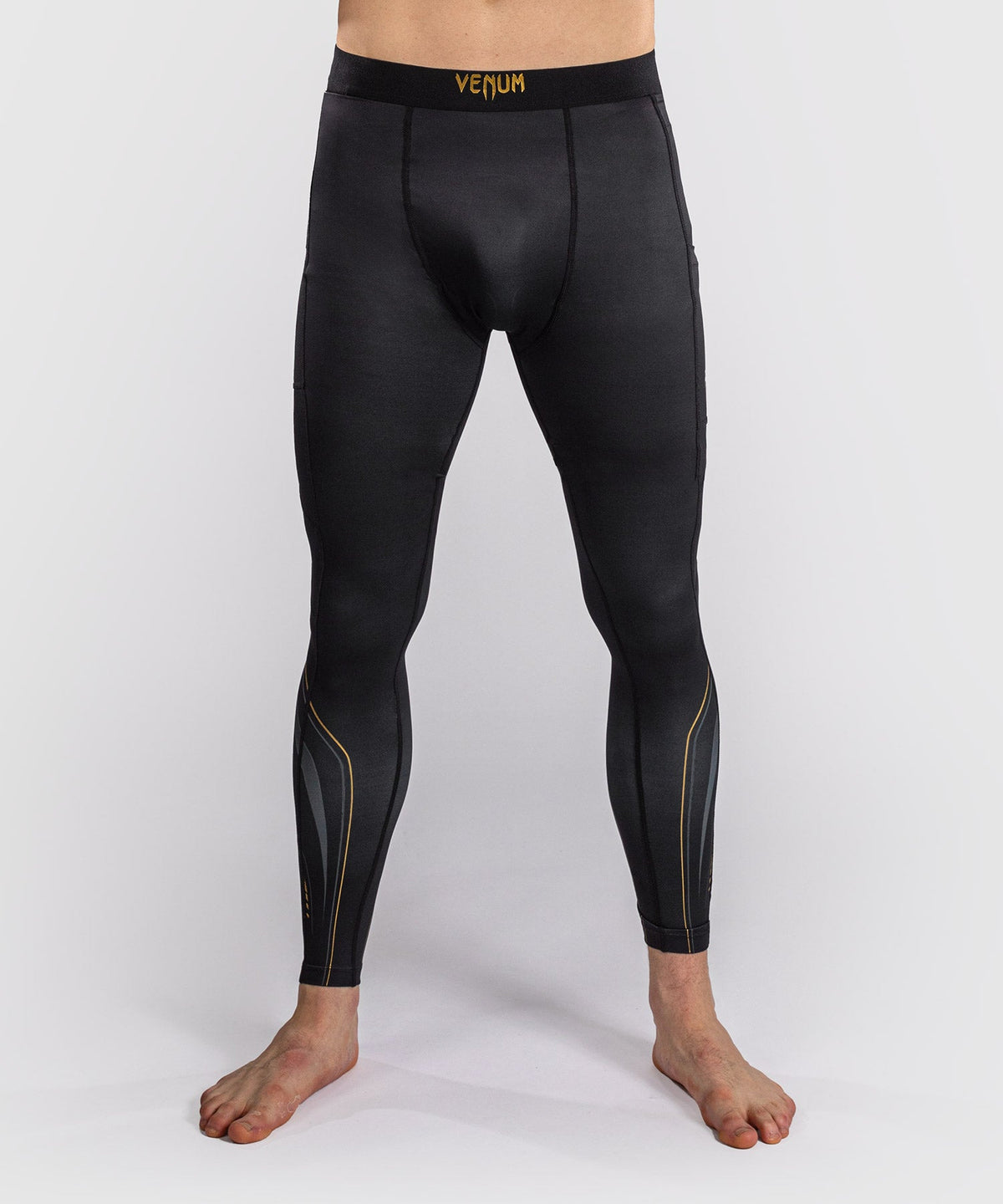 Venum Compressiebroek Streamline - Zwart/Goud