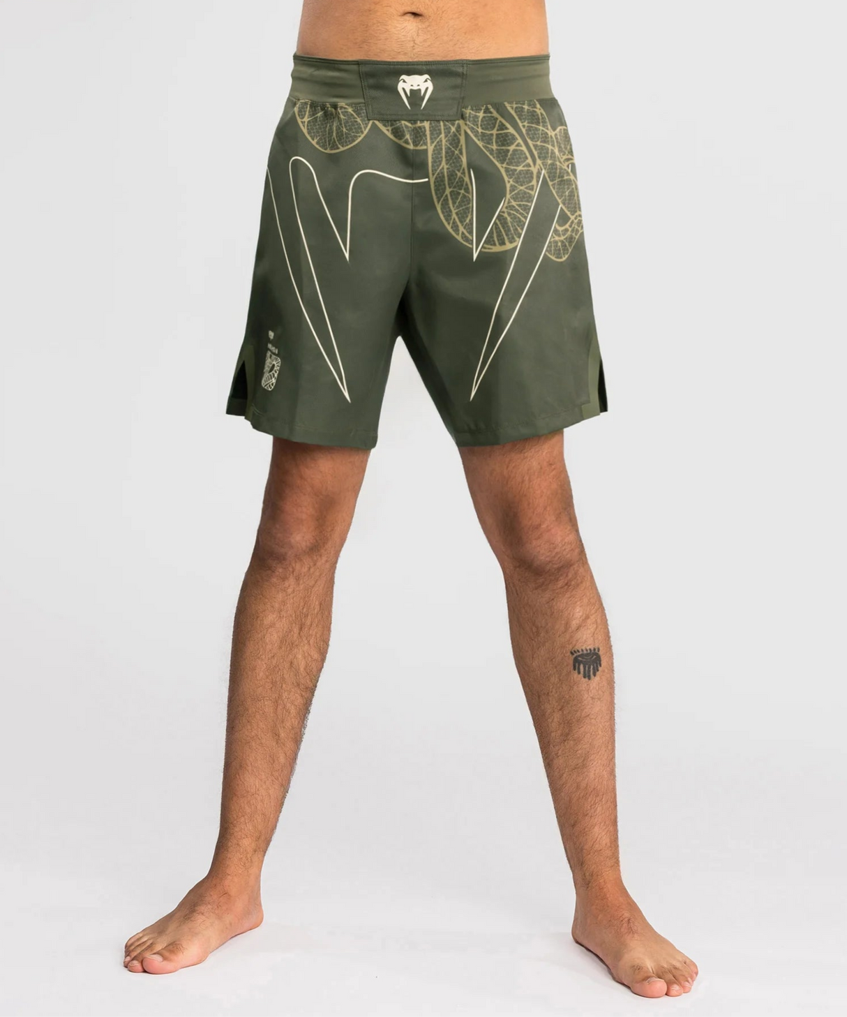 Venum MMA Shorts Serpenti - Kaki Groen
