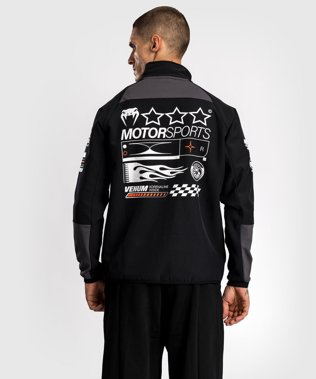 Venum Motorsport Softshell Jas - Zwart