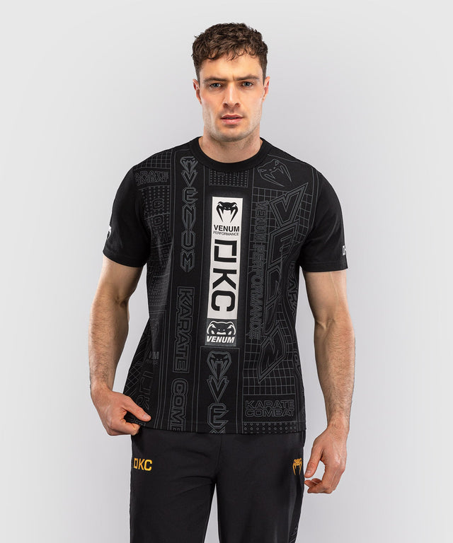 Camiseta Venum Karate Combat – Negro/Gris