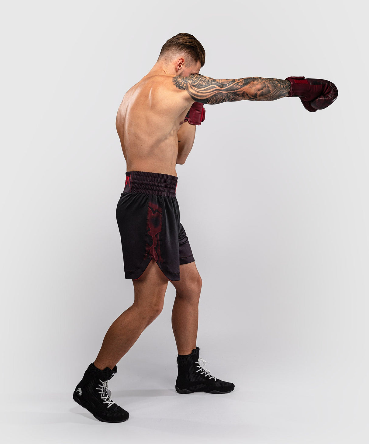 Venum Boksshorts Spectre - Zwart/Rood