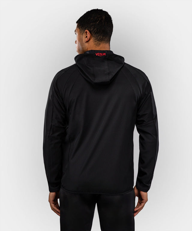 Casaco Venum x Roger Gracie Signature – Preto/Vermelho