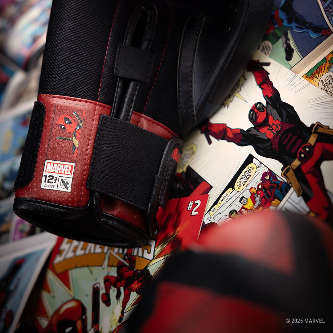 Hayabusa x Marvel Bokshandschoenen Deadpool - Rood/Zwart