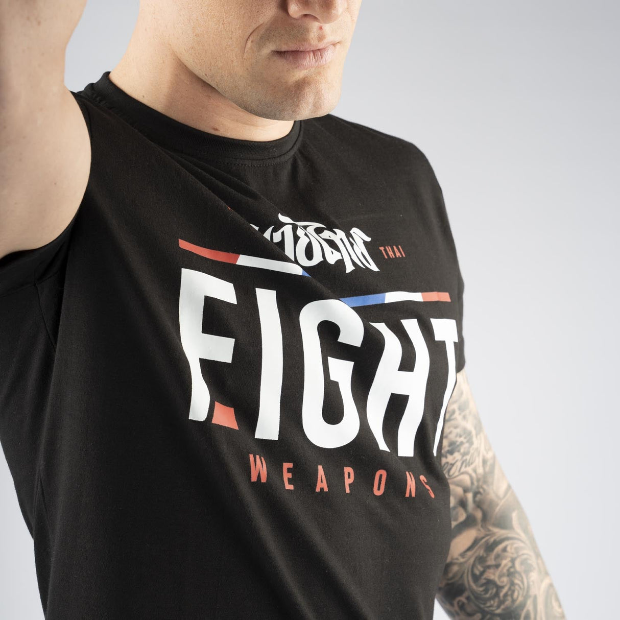 8 WEAPONS T-Shirt The Fight - Zwart
