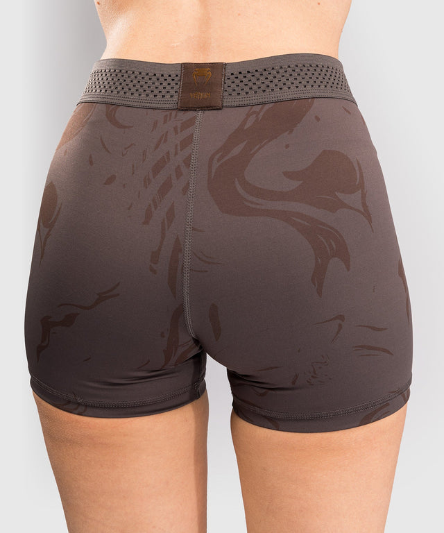 Venum UFC Kompressionsshorts Fusion Damen Fight Week – Braun