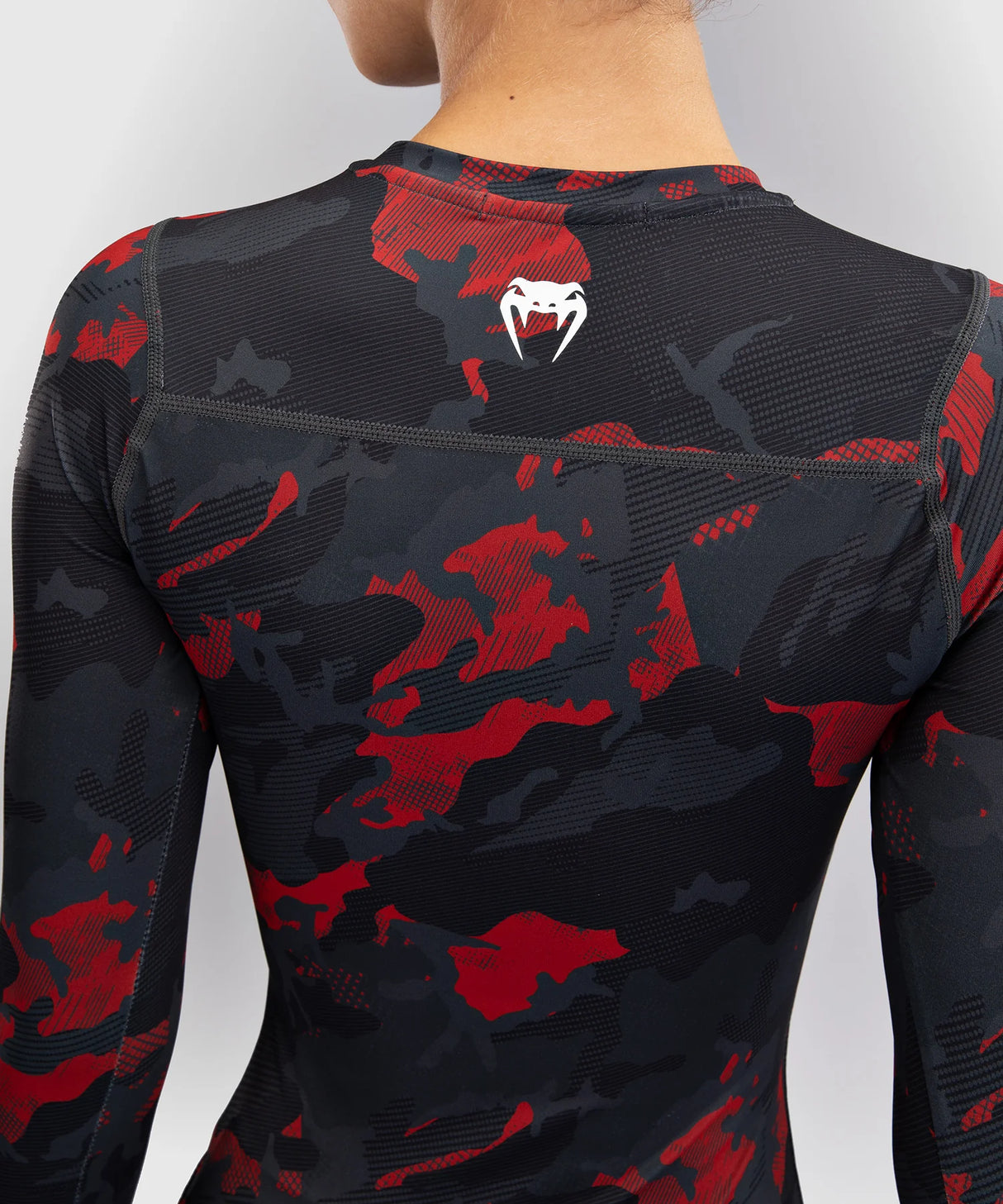 Venum x Sophia Rose Dames Rashguard - Urban/Red Camo