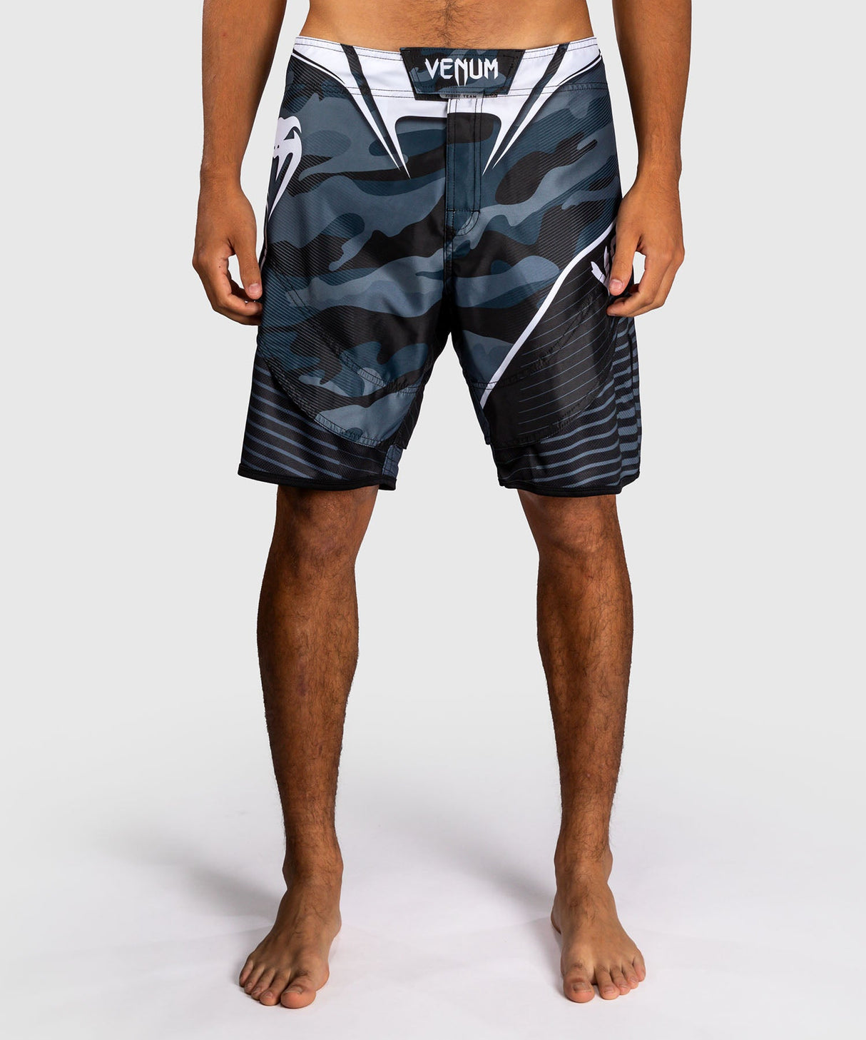 Venum MMA Shorts Camo Hero - Donker Marineblauw/Blauw