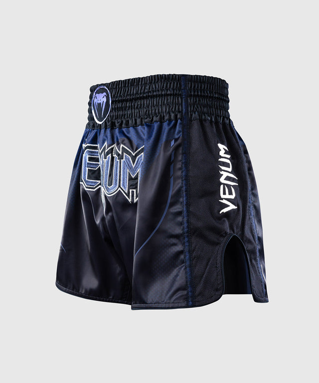 Calções de Muay Thai Venum G-Core – Azul-marinho/Branco