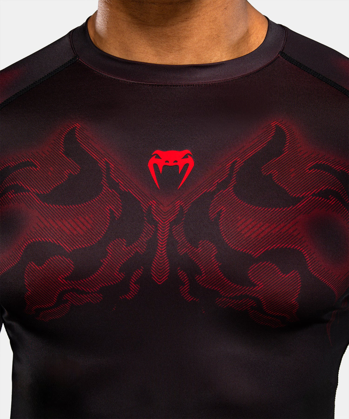 Venum Rashguard Spectre - Zwart/Rood