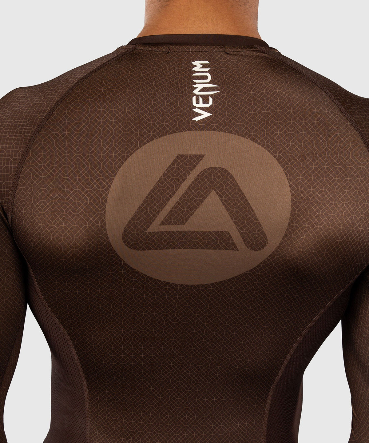 Venum Rashguard x Roger Gracie Academy - Donkerbruin