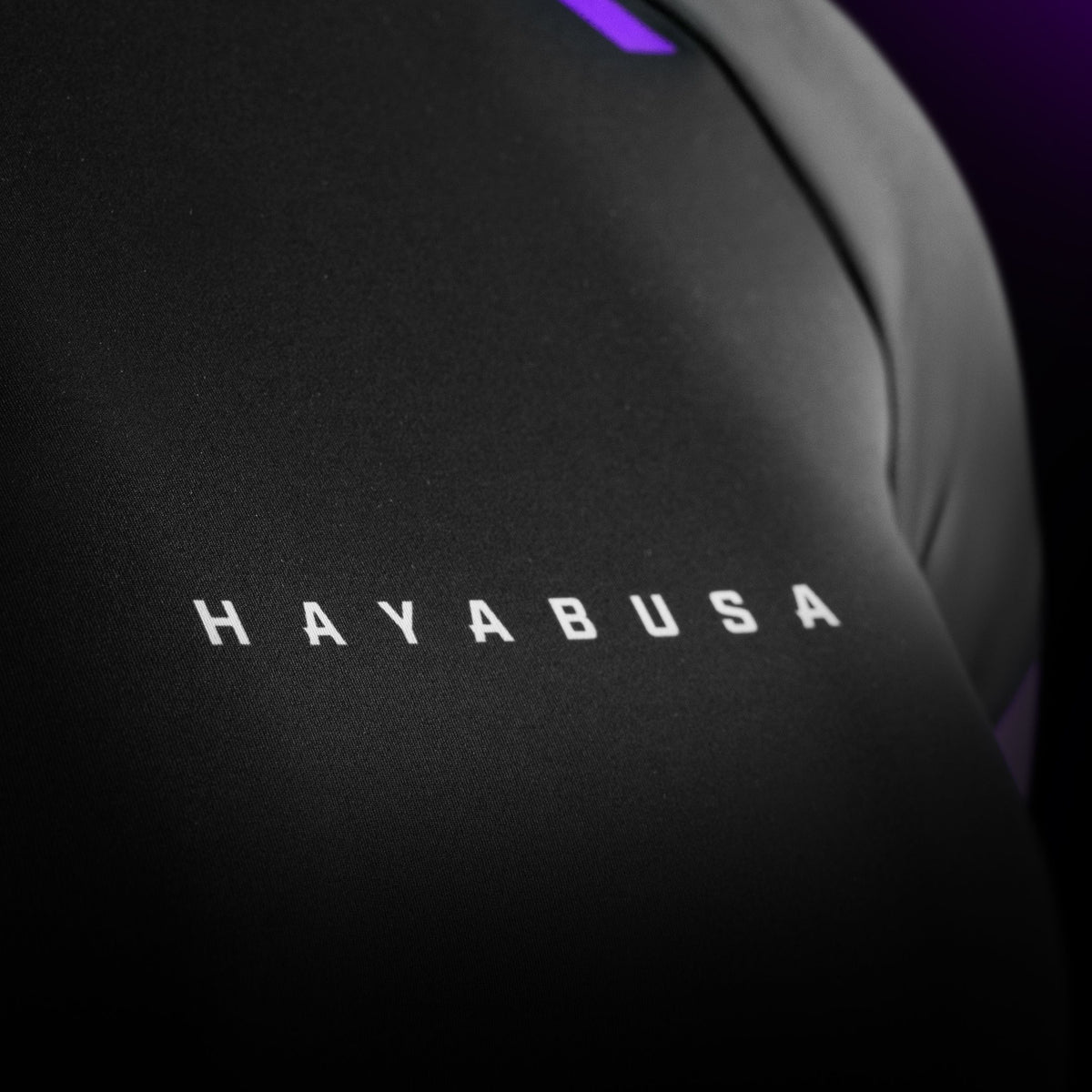 Hayabusa Rashguard Pro Ranked Korte Mouwen Dames - Paars