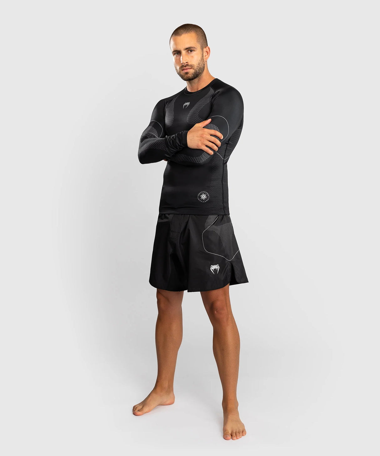 Venum Rashguard Lange Mouwen Nexus - Zwart