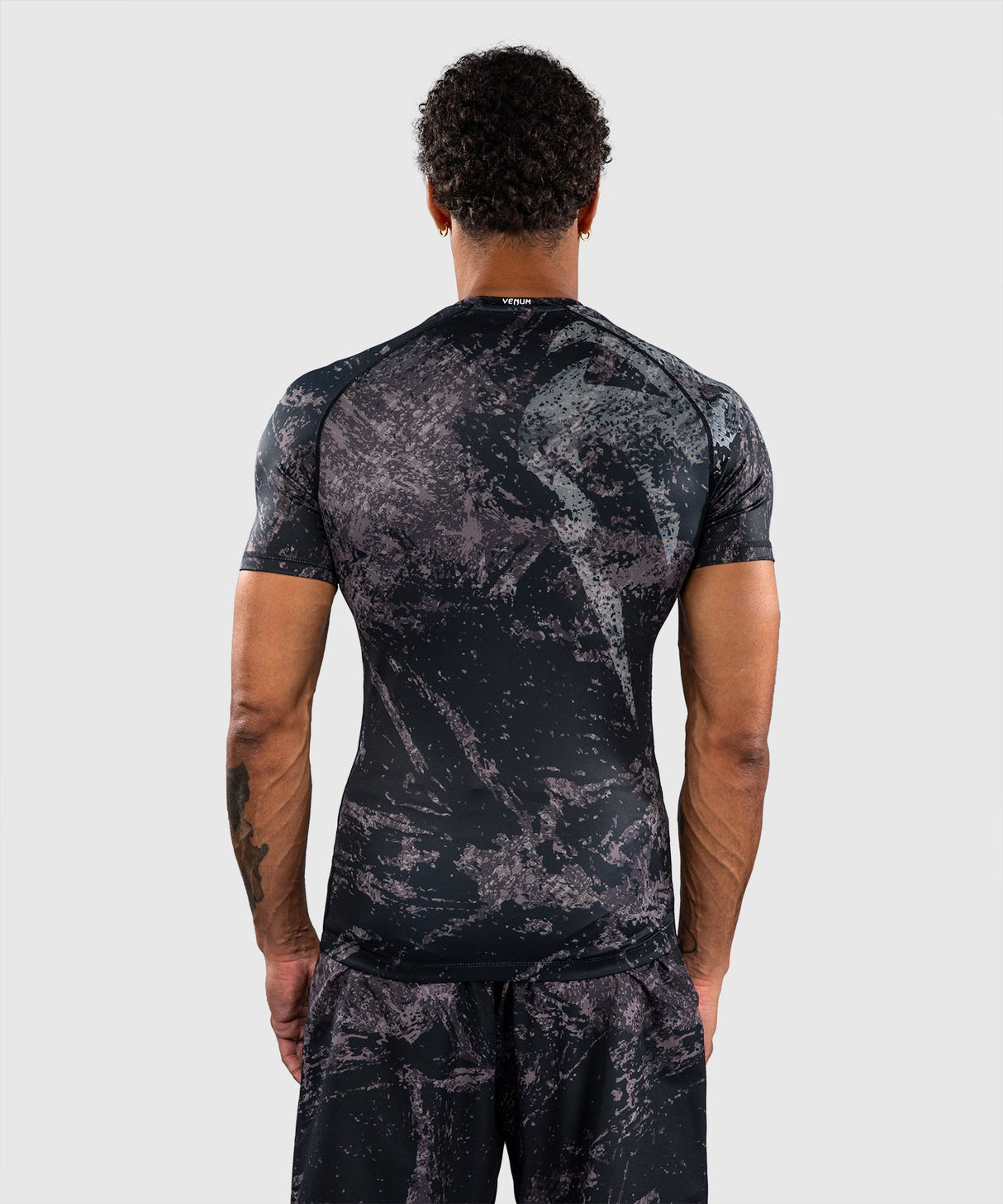 Venum Rashguard Rage & Workout - Zwart/Grijs