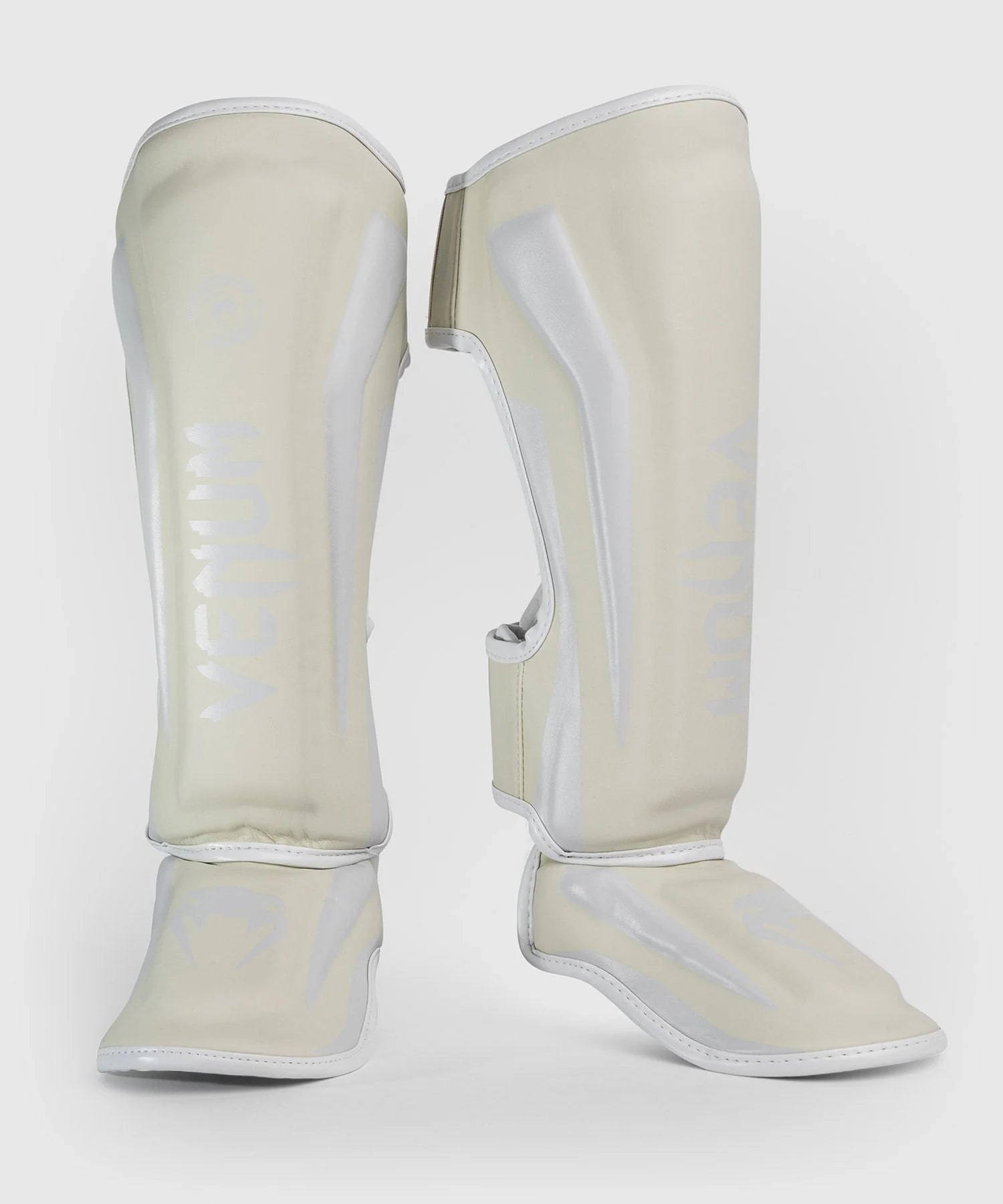 Venum Kickboks Scheenbeschermers Elite - Wit