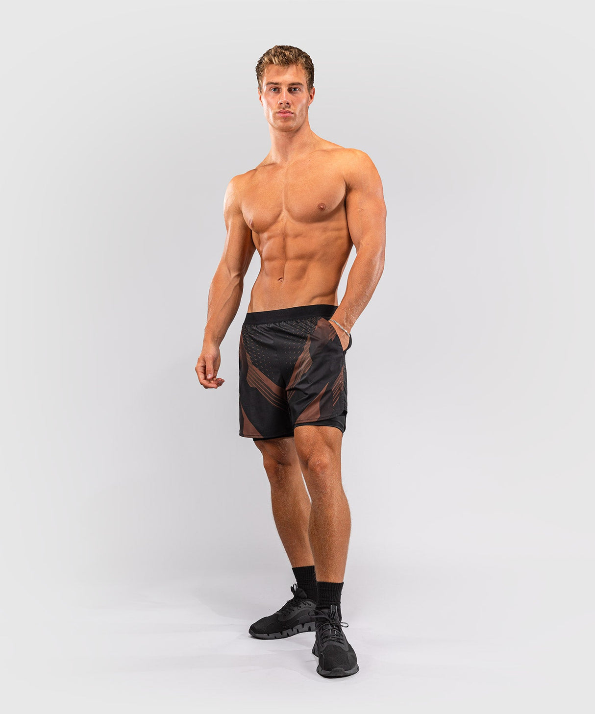 Venum MMA Shorts No-Gi 6.0 - Zwart/Bruin