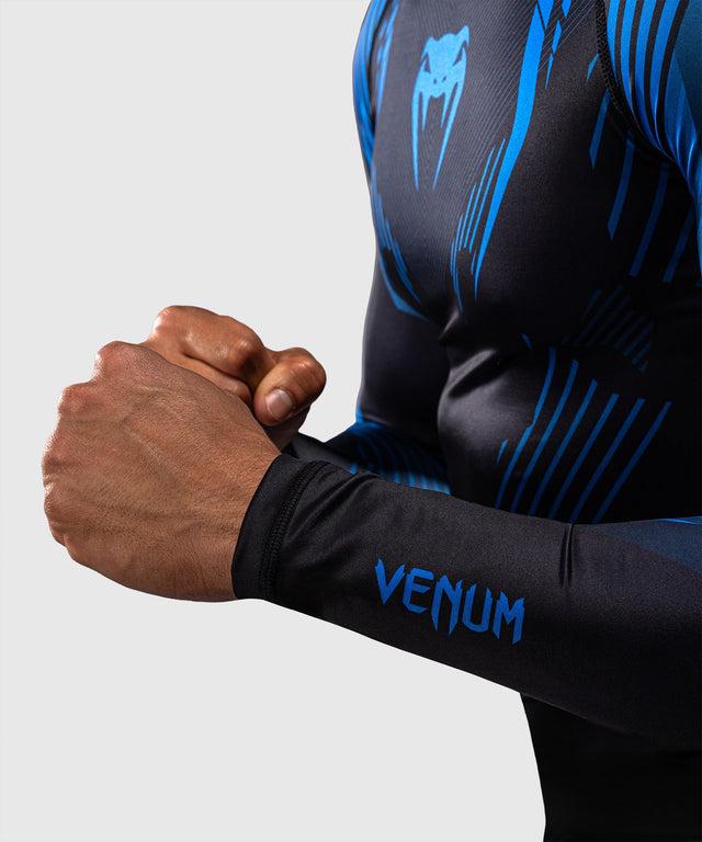 Rashguard Venum No-Gi 6.0 Manches longues – Noir/Bleu
