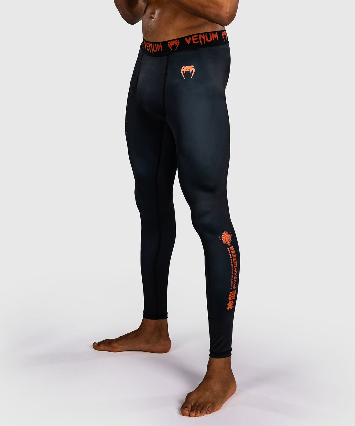 Venum Compressiebroek Thunder Dragon - Zwart/Grijs/Koper