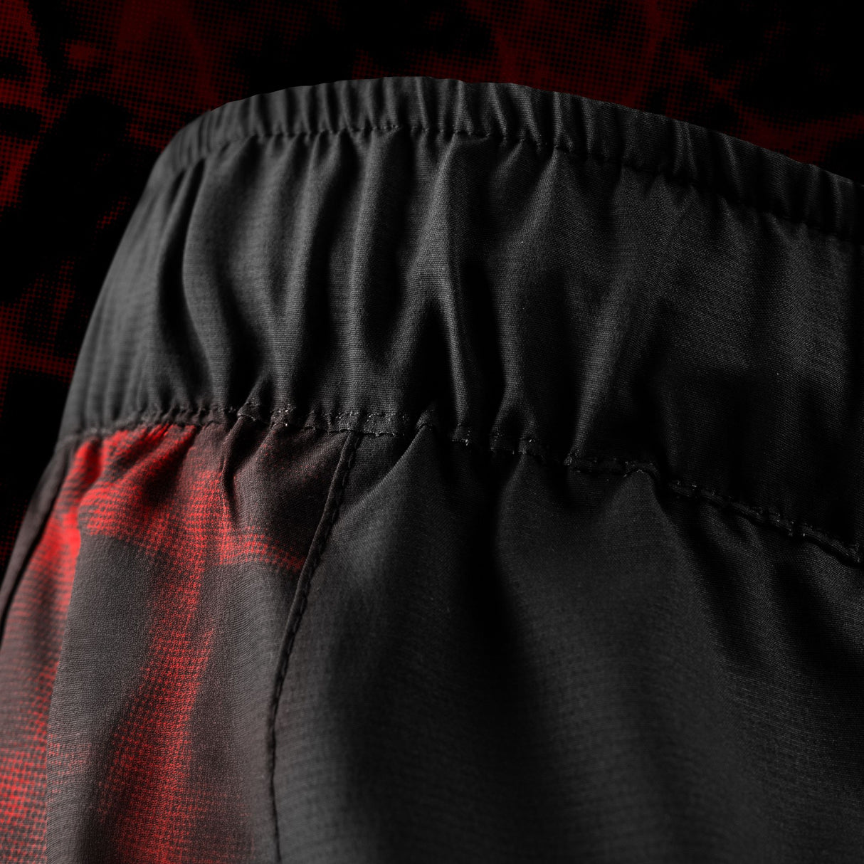 Hayabusa x UFC BJJ MMA Shorts Dames - Zwart/Rood
