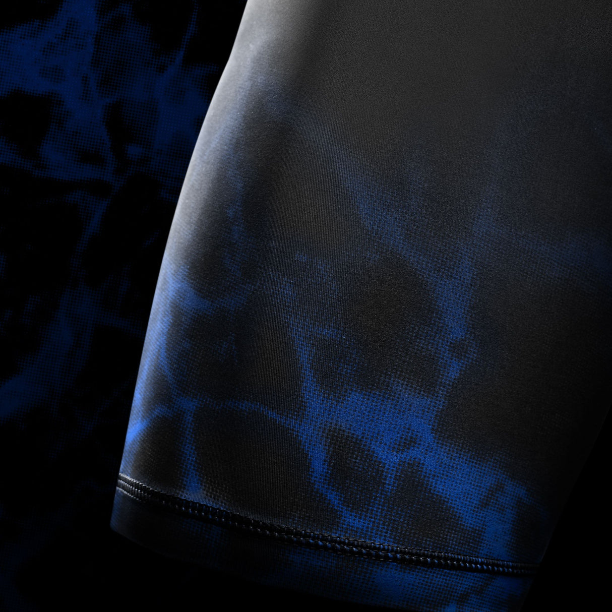 Hayabusa x UFC BJJ Compressie Shorts - Zwart/Blauw