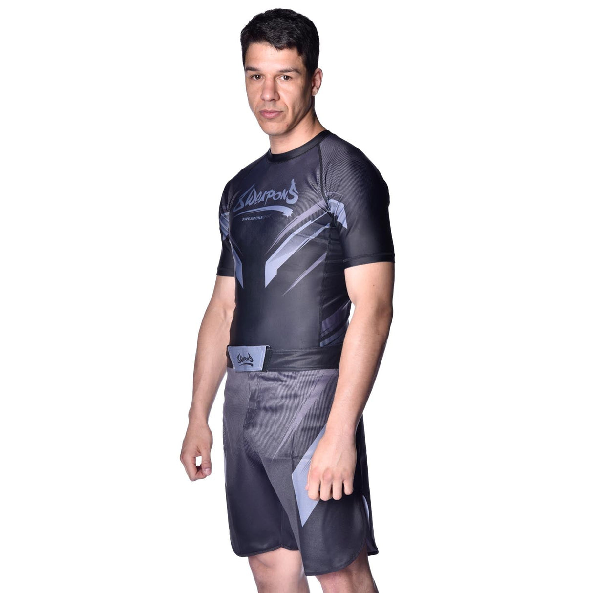 8 WEAPONS MMA Shorts Shift - Zwart