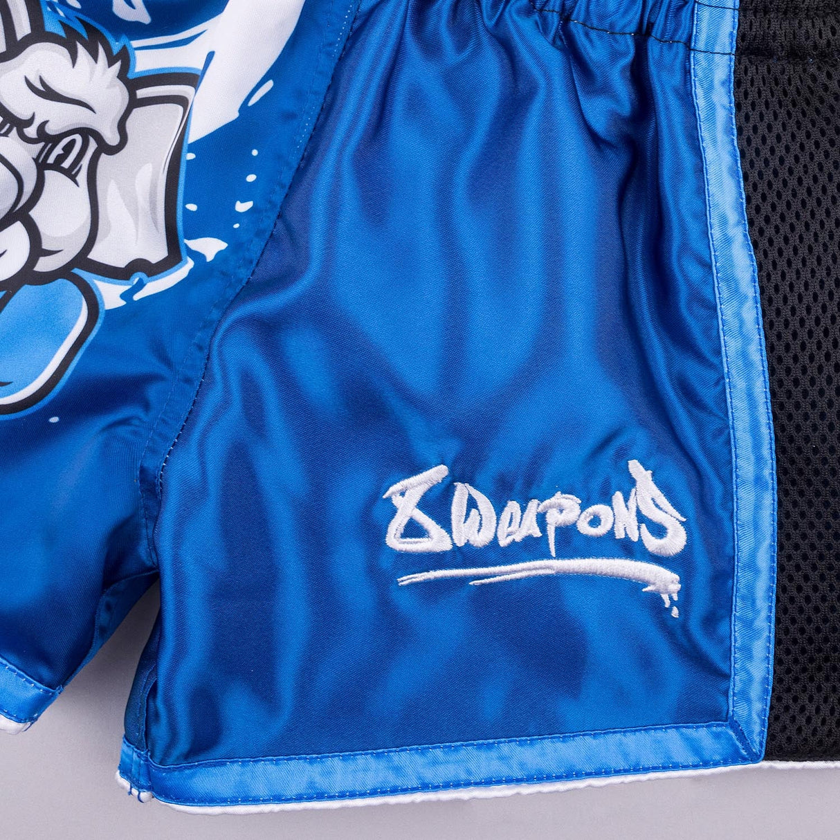 8 WEAPONS Muay Thai Shorts Jipe - Blauw